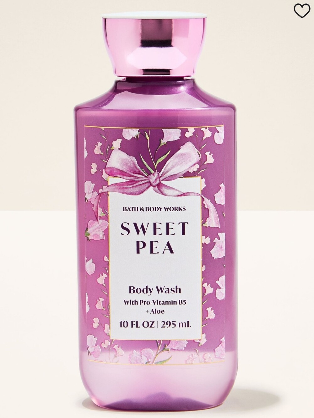 Bath & Body Works Sweet Pea Body Wash 10oz NEW Rare